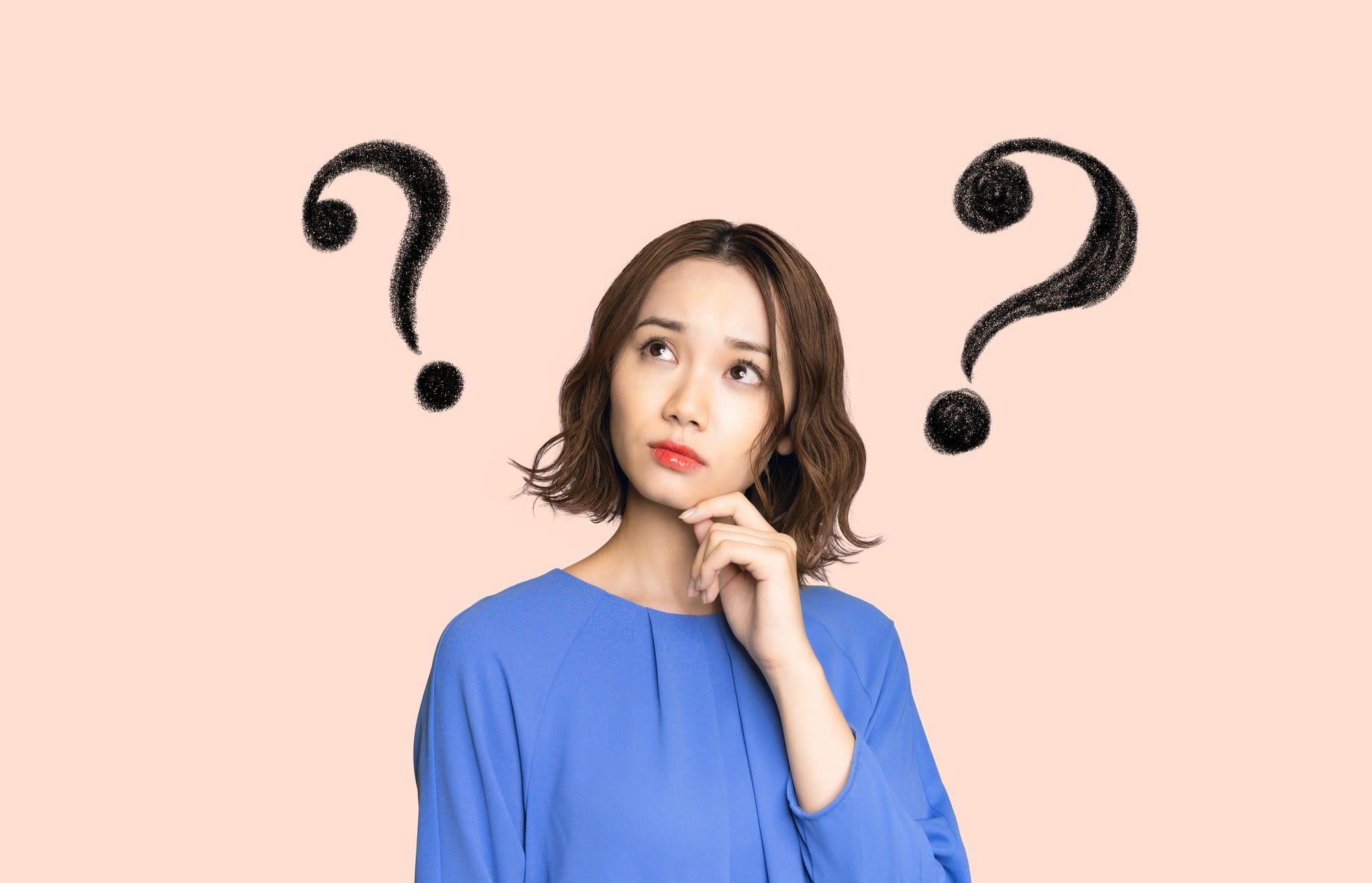 女性　疑問