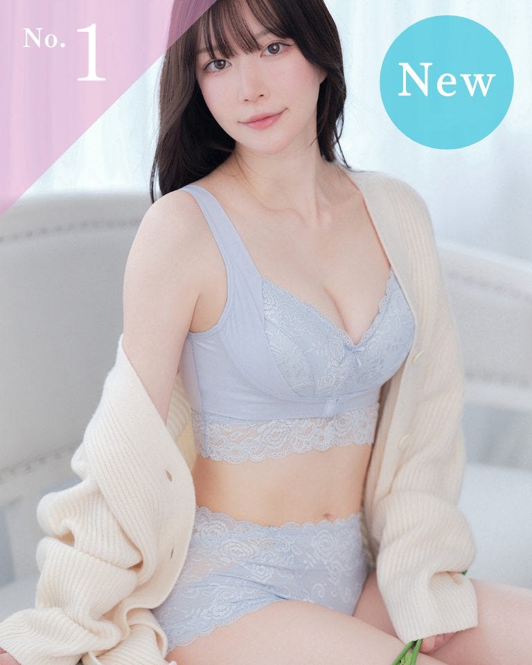 ふんわりルームブラ×キュッとふんわりショーツセット