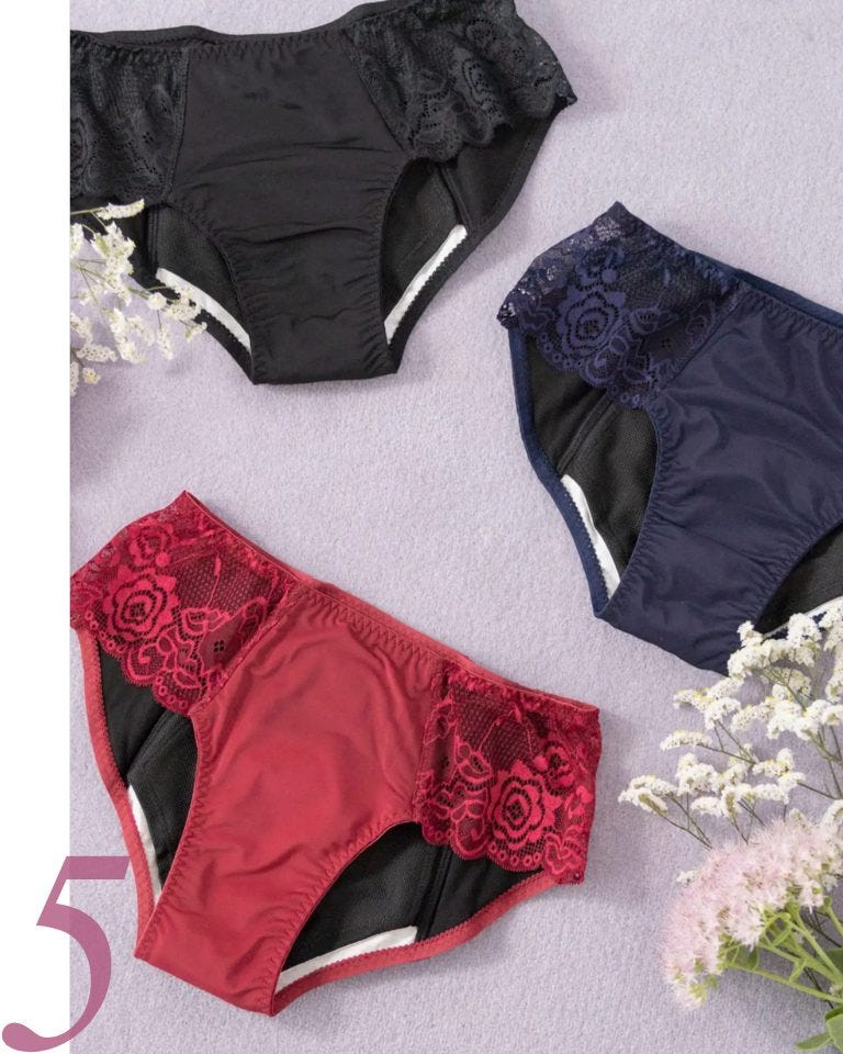 おりもの吸水ショーツ