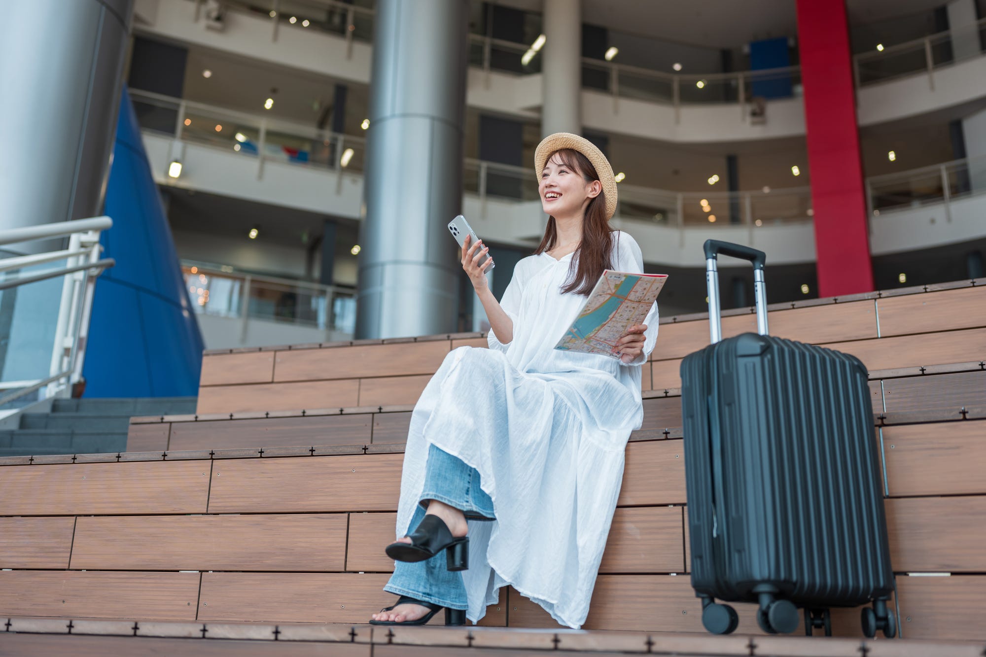 旅行 女性
