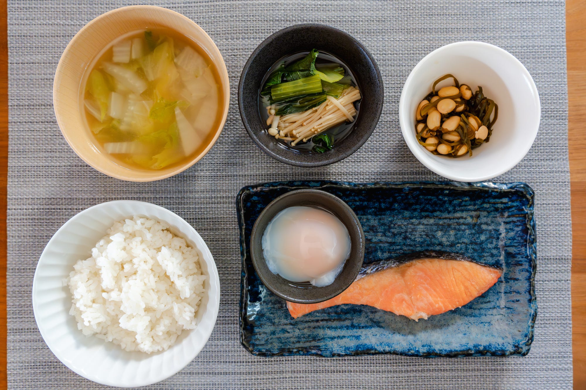 栄養バランスの整った食事