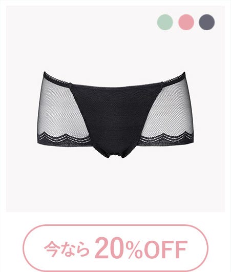 キュッとふんわりショーツ ヘムフィット