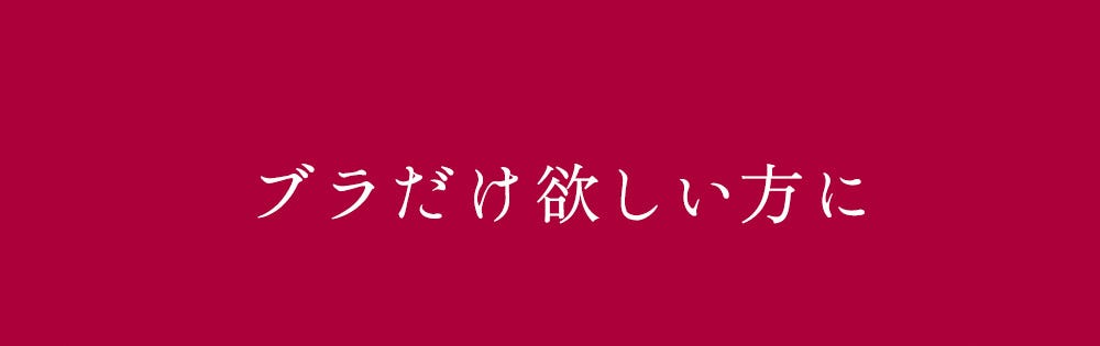 ブラだけ欲しい方に