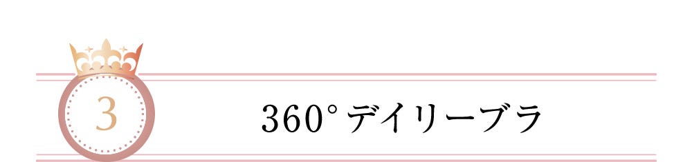 3 360°デイリーブラ